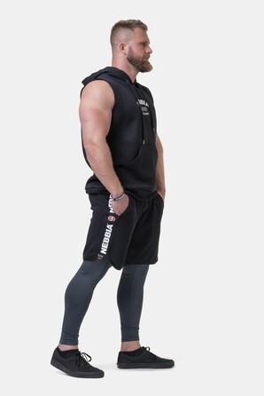 Безрукавка Nebbia Golden Era Hoodie Ragtop Black 197