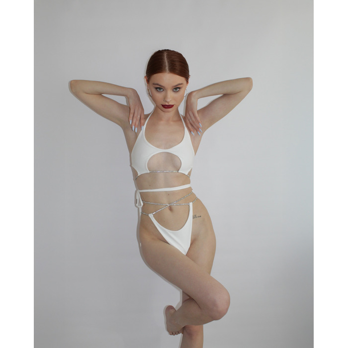 Топ для танців Venus Iconic Pearl з регульованими бретелями