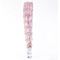 Сапоги Pleaser Delight-3017HG-RSF, каблук 6 дюймов, высота 3,5 см, 7-слойная бахрома, шнуровка сзади, голографическая пленка нежно-розового цвета, прозрачный