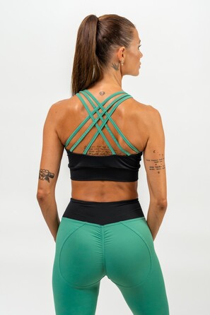 Топ High-Impact Padded Sports Bra SIGNATURE Green 472