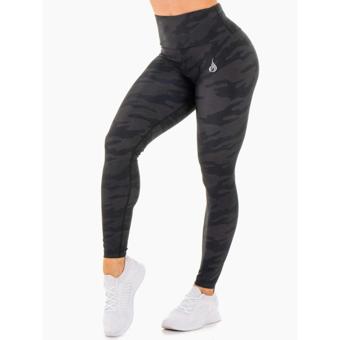 Леггинсы Camo High Waisted Leggings - Black Camo