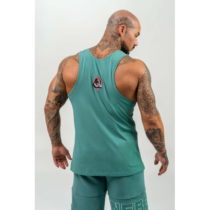 Майка Nebbia Gym Tank Top STRENGTH Green 714