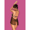 Бебідол Obsessive Delishya babydoll black S / M