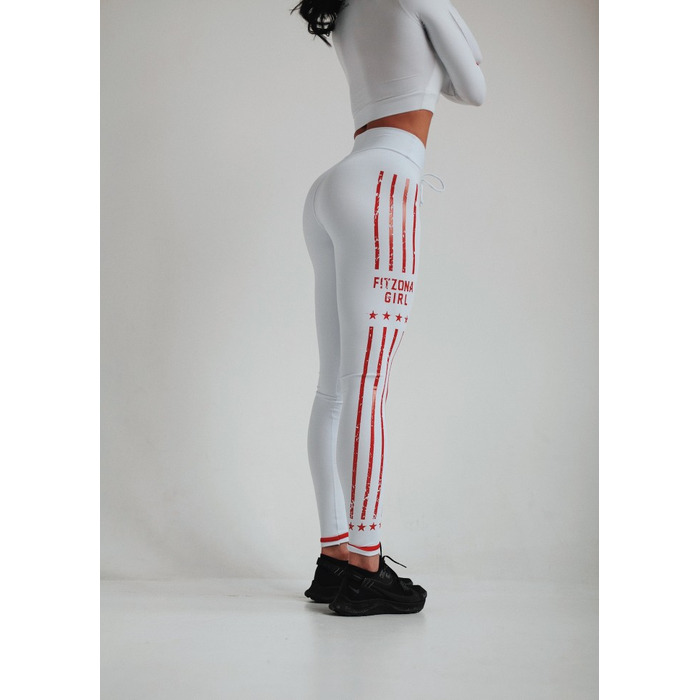 Легінси WHITE LEGGINGS FITZONA GIRL