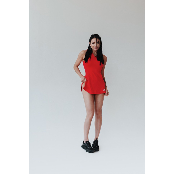 Спортивне плаття Fitzona RED DRESS WITH HOODIE 14409
