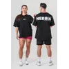 Футболка Nebbia Oversized T-shirt GYM ESSENTIALS Black 381