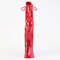 Boots Pleaser Forbidden-1020, 11 дюймов, без каблука, 6 1/4 дюйма, PF, шнуровка спереди, молния внутри, красные лакированные ботинки
