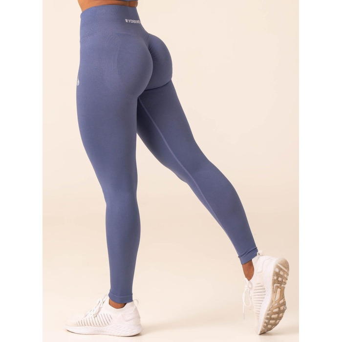 Легінси Ryderwear Lift BBL Scrunch Seamless Leggings - Denim Blue