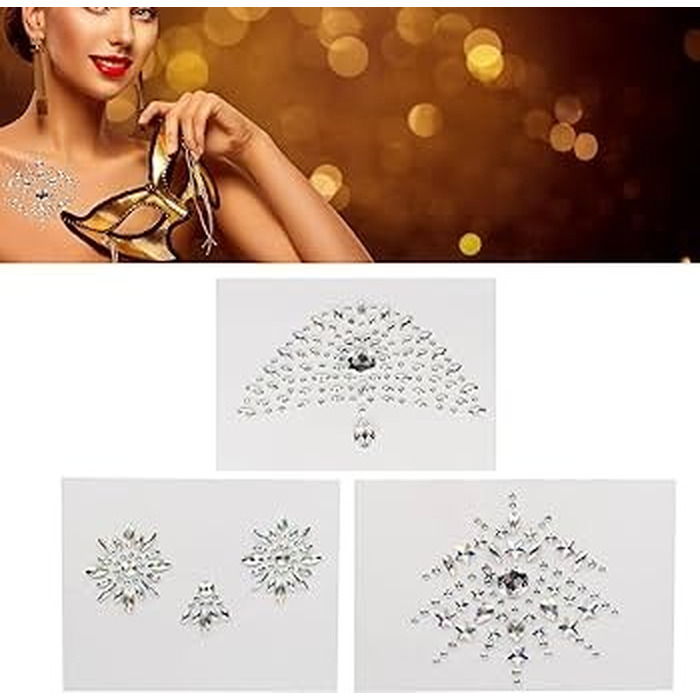 Прикраса для грудей MIMI Metallic Skin Transfer Bijoux Indiscrets