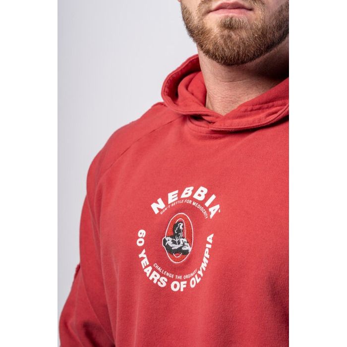 Худі Nebbia Washed Hoodie HERITAGE Red  793