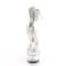 Босоніжки Pleaser Delight-624RS *6 дюймів на підборах, 1 3/4 дюйма з манжетою на щиколотці PF RS, блискавка ззаду, прозорі