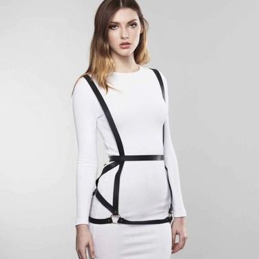Портупея жіноча Bijoux Indiscrets Arrow Dress Harness Black