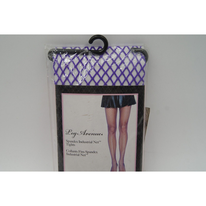 Колготи У СІТОЧКУ Фіолетові Leg Avenue