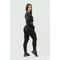 Топ Nebbia Women's Long Sleeve Crop Top INTENSE Perform Black 839