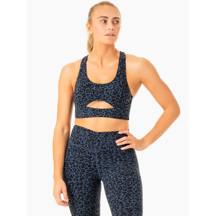 Топ Rotation Sports Bra - Navy Leopard