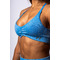 Топ Nebbia Medium-Support Sports Bra TOTALLY SEAMLESS Blue 305