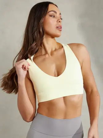 Топ Ryderwear NKD Embody Sports Bra - Lemon