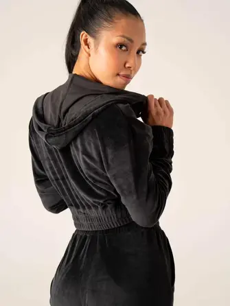 Кофта Ryderwear Velour Track Jacket - Black