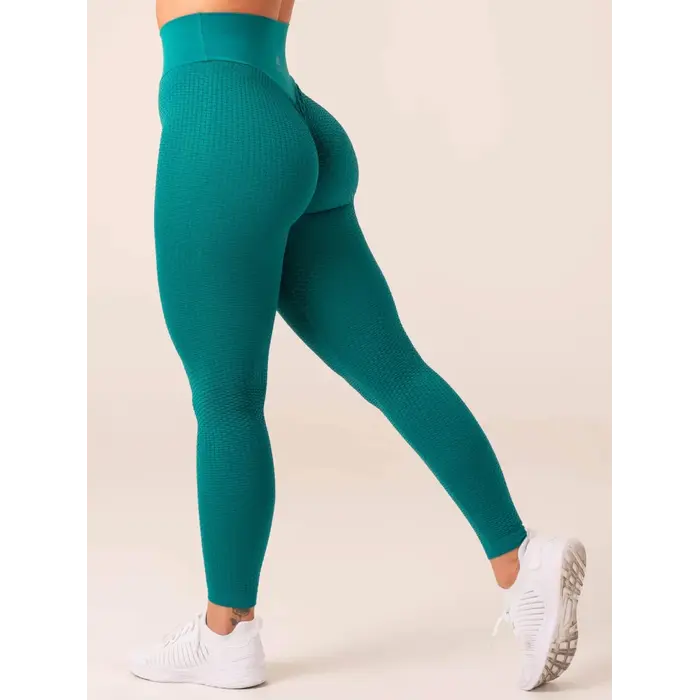 Леггинсы Ryderwear Honeycomb Scrunch Seamless Leggings - Emerald
