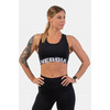 ТОП Nebbia MEDIUM IMPACT CROSS BACK SPORTS BRA BLACK 410