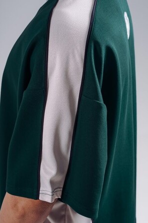 Футболка Nebbia Oversized T-Shirt PRIMAL Dark Green 869