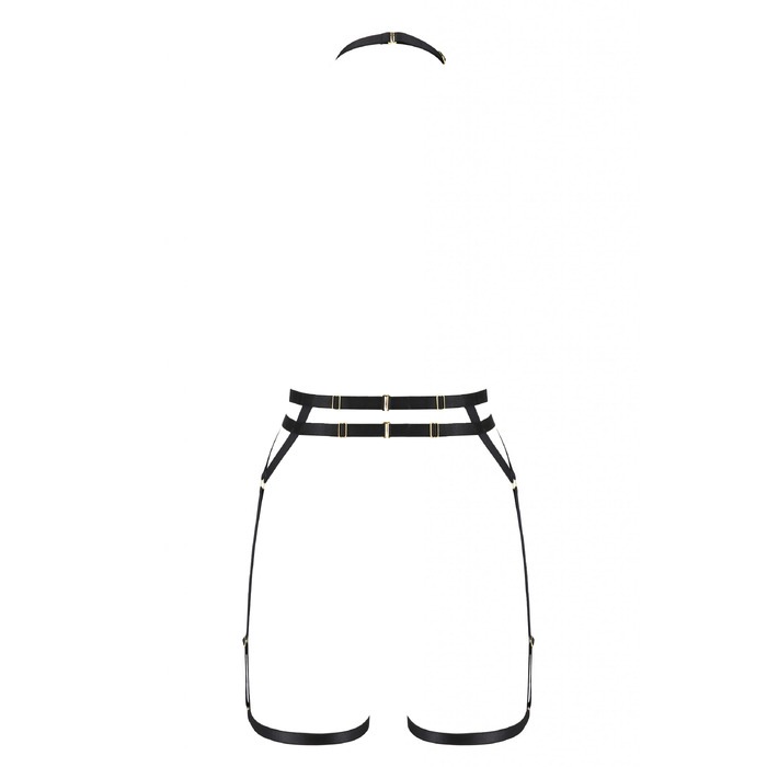 Портупея-стрепы DENIRA black S/M - Passion