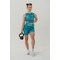 Шорты Nebbia High waisted leggings shorts 5'' HAMMIES Green 615