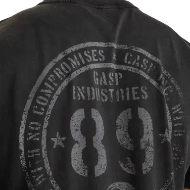 Футболка GASP 89 Original Tee 221026 Washed Black