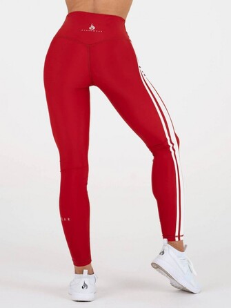 Леггинсы Ryderwear Stride Waisted Red