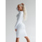 Плаття Fitzona PLAIN WHITE MID DRESS