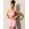 Шорти Ryderwear Stonewash Scrunch Seamless Shorts - Pink Stonewash