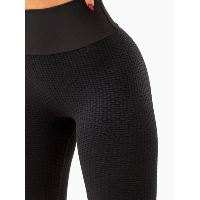 Леггинсы Ryderwear Honeycomb Scrunch Seamless Leggings - Black