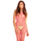 Комбінезон INDUSTRIAL NET SUSPENDER BODYSTOCKING PINK, OS