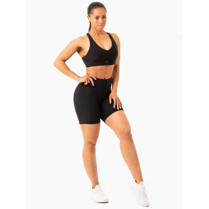 Шорты Optic Scrunch Bum Shorts - Black