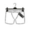 Мужские трусы MaleBasics Microfiber Brief из микрофибры, серые, S
