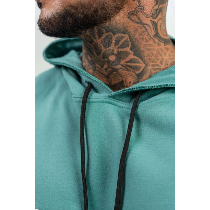 Безрукавка Nebbia Sleeveless Hoodie Sweatshirt IRON BEAST Green 710