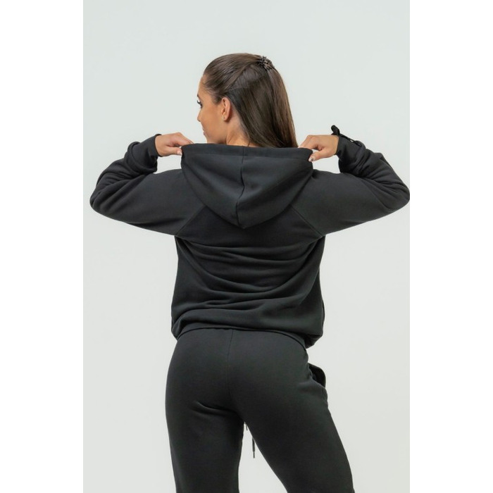 Худі Nebbia Women's Classic Zip-Up Hoodie INTENSE Signature Black 845
