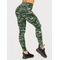 Женские спортивные тайтсы для кроссфитнеса Ryderwear Wild Scrunch Bum Green
