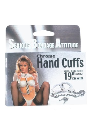 Наручники CHROME HANDCUFFS METAL HANDCUFFS W. KEY