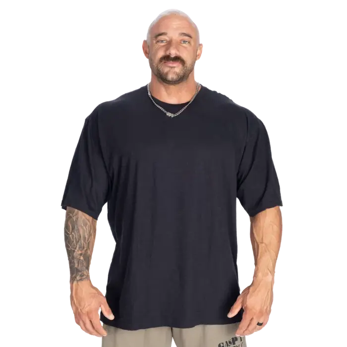 Футболка GASP HTK Slub Iron Tee 221117 Washed Black