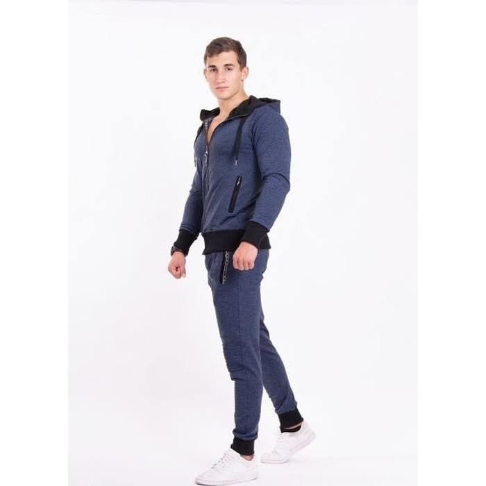 Спортивна кофта NEBBIA AW Blue 109