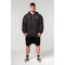 Кофта Nebbia Washed-off Zip Up Hoodie GYM BRO Black 362