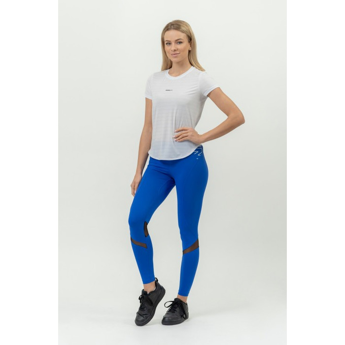 Футболка FIT Activewear T-shirt 'Airy” with Reflective Logo White 438