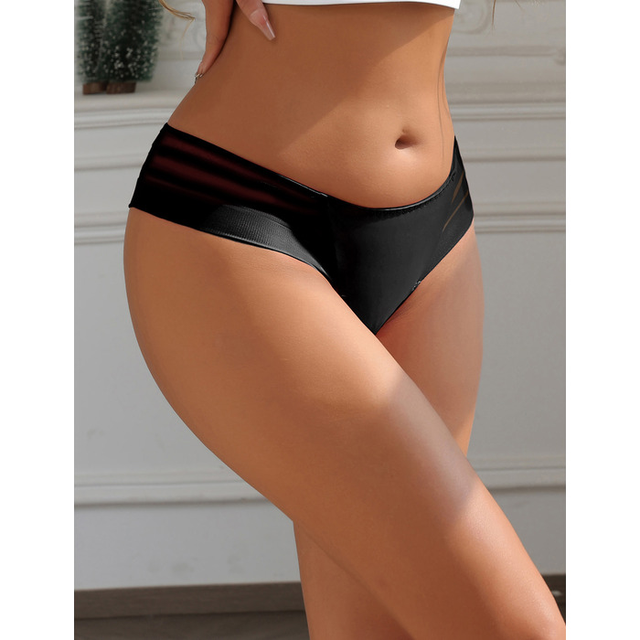 Трусы высокие Star Night, чёрные, M