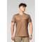 Футболка Nebbia Washed-off Cotton T-shirt MAX OUT Light Brown 357