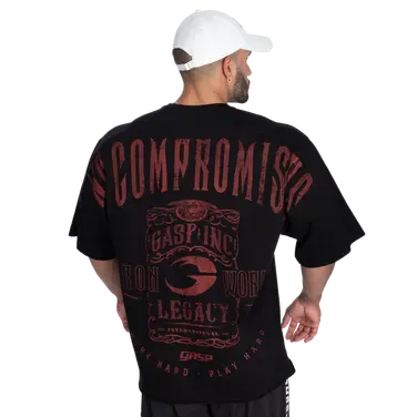 Футболка GASP NC Iron Tee 221081 Black/Red