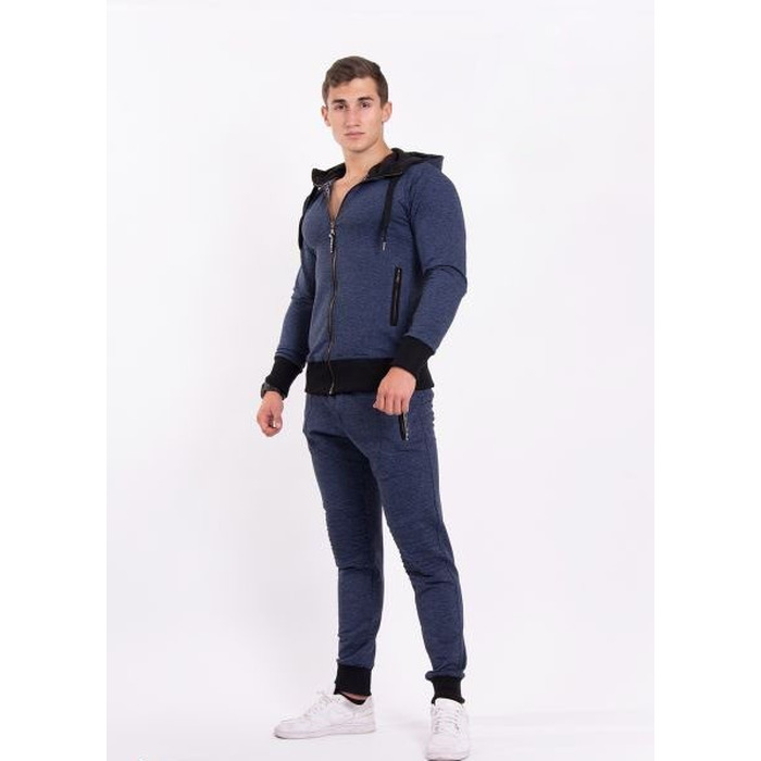 Спортивна кофта NEBBIA AW Blue 109