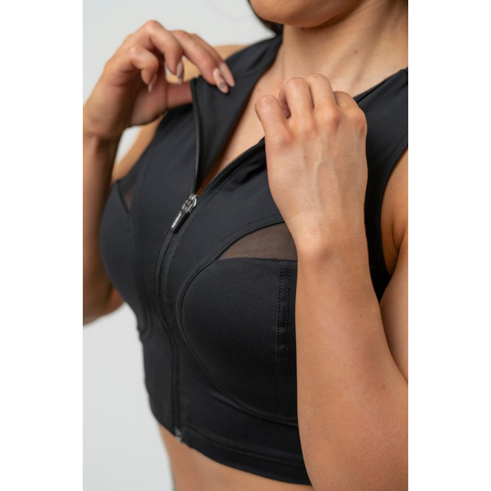 Топ Nebbia Women's Compression Push-Up Top INTENSE Mesh Black 842