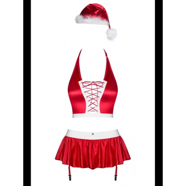 Костюм Миссис Клаус Obsessive Ms Claus Red/White L\XL