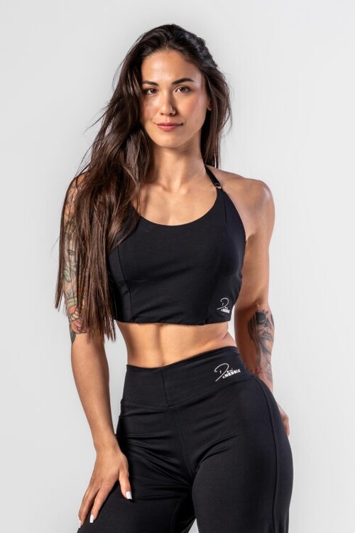 Топ Deni x NEBBIA Sports Crop Tank Black 309